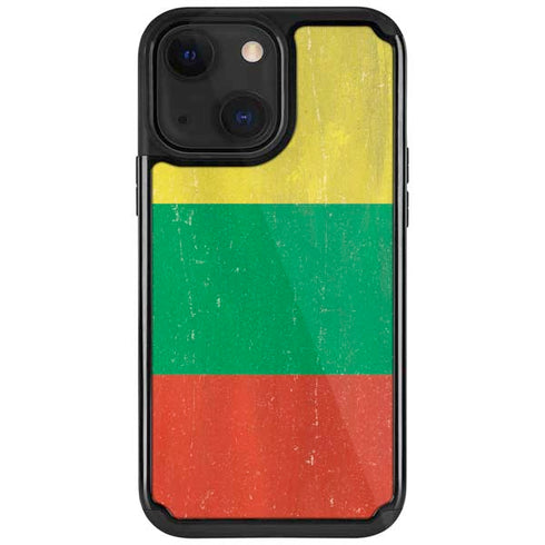 Lithuania Flag Distressed iPhone 13 Cargo Case